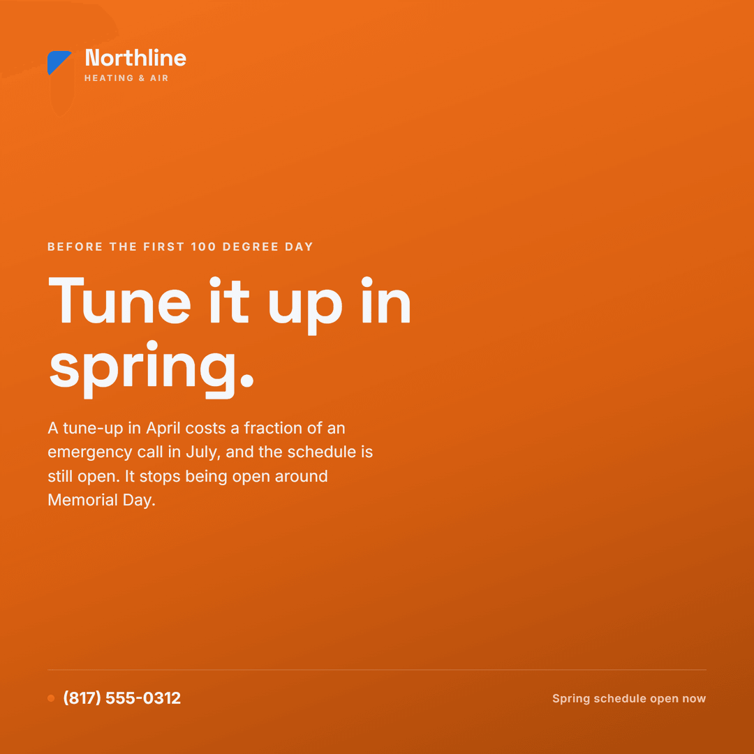 Pre-Summer Tune-Up post template for Northline Heating and Air